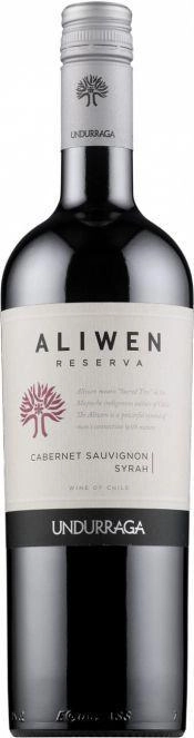 Вино  Undurraga Aliwen Cabernet Sauvignon/Syrah Reserva red  2020 750 мл