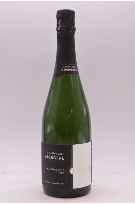 Шампанское  A.Bergère Prestige Millésime Brut  2013  750 мл