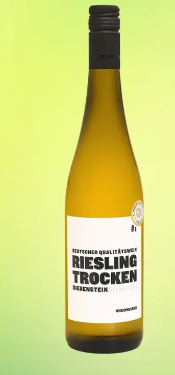 Вино Andreas Oster Weinkellerei Siebenstein Riesling Trocken 750 мл 11,5%