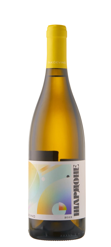 Вино  Такое вино Шардоне белое полусухое  2023  750 мл  12,5 %