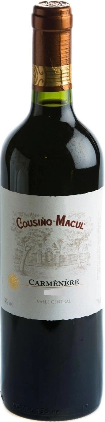 Вино Cousino-Macul  Carmenere  Central Valley   2020 750 мл  13,5%