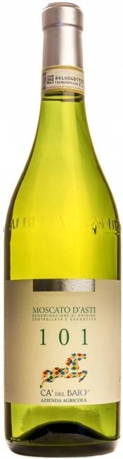 Игристое вино Ca'del Baio 101  Moscato d’Asti DOCG  2024  750 мл