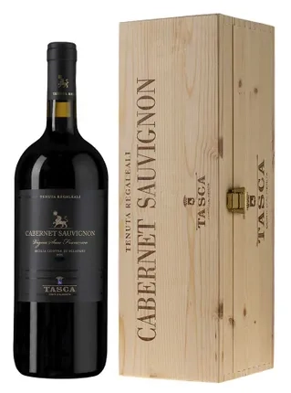 Вино Tasca d'Almerita Vigna San Francesco Cabernet Sauvignon в подарочной коробке  2018 1500 мл