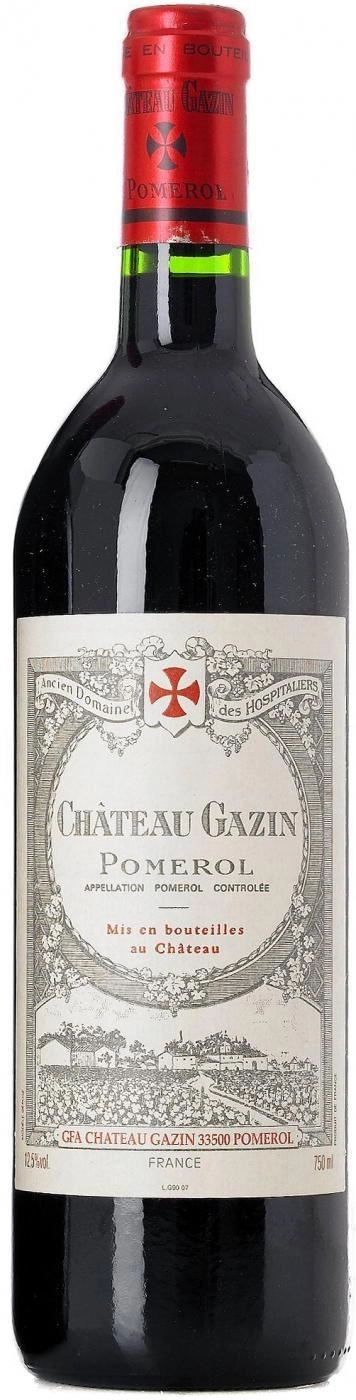Вино Chateau Gazin AOC Pomerol  2022  750 мл