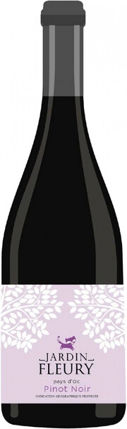Вино Trilles   Jardin Fleury  Pinot Noir Pays d'Oc IGP  Трий   Жардан Флёри  Пино Нуар 2020  750 мл  13 %