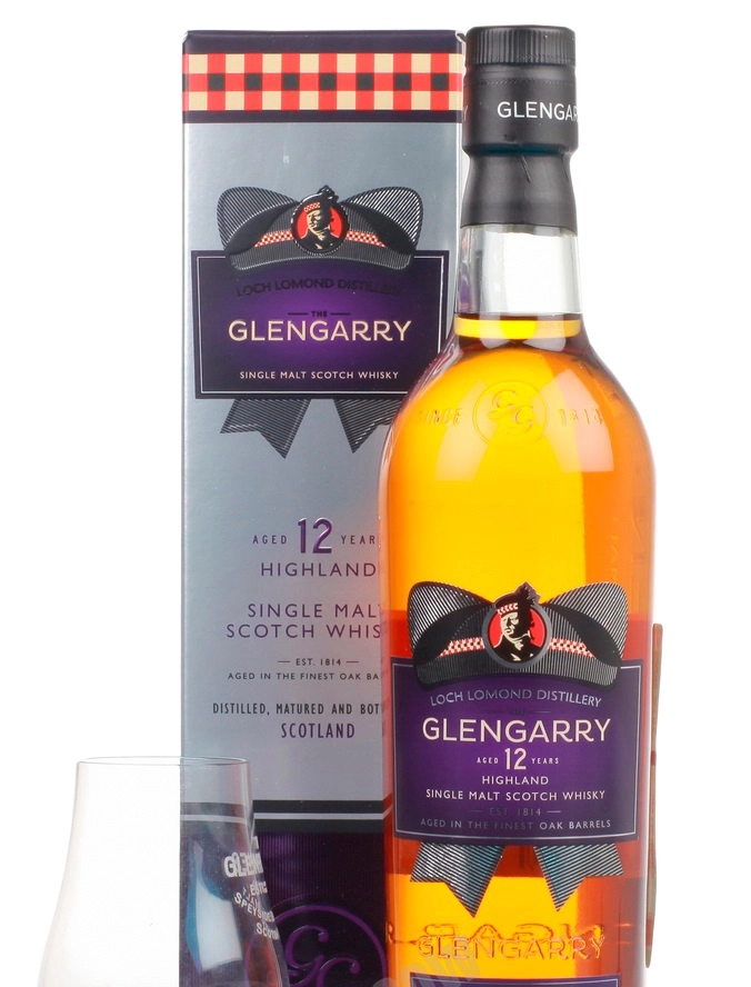 Виски Glen Garry Single Malt 12 years gift in box 700 мл