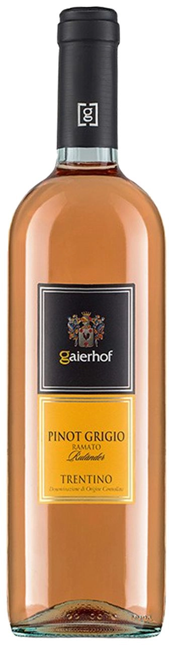 Вино GAIERHOF "Pinot Grigio" RULÄNDER RAMATO Trentino DOC  2017 750 мл