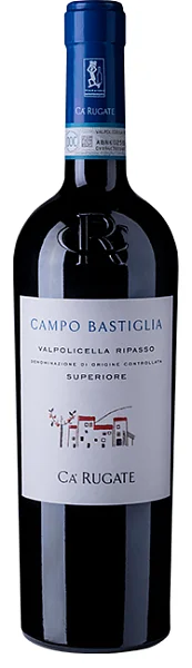 Вино Valpolicella Ripasso DOC Campo Bastiglia Superiore Ca'Rugate 2023 750  мл