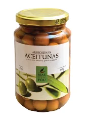 Оливки ARBEQUINES/ консервированные/ в стекле 280 г (по 12 шт)