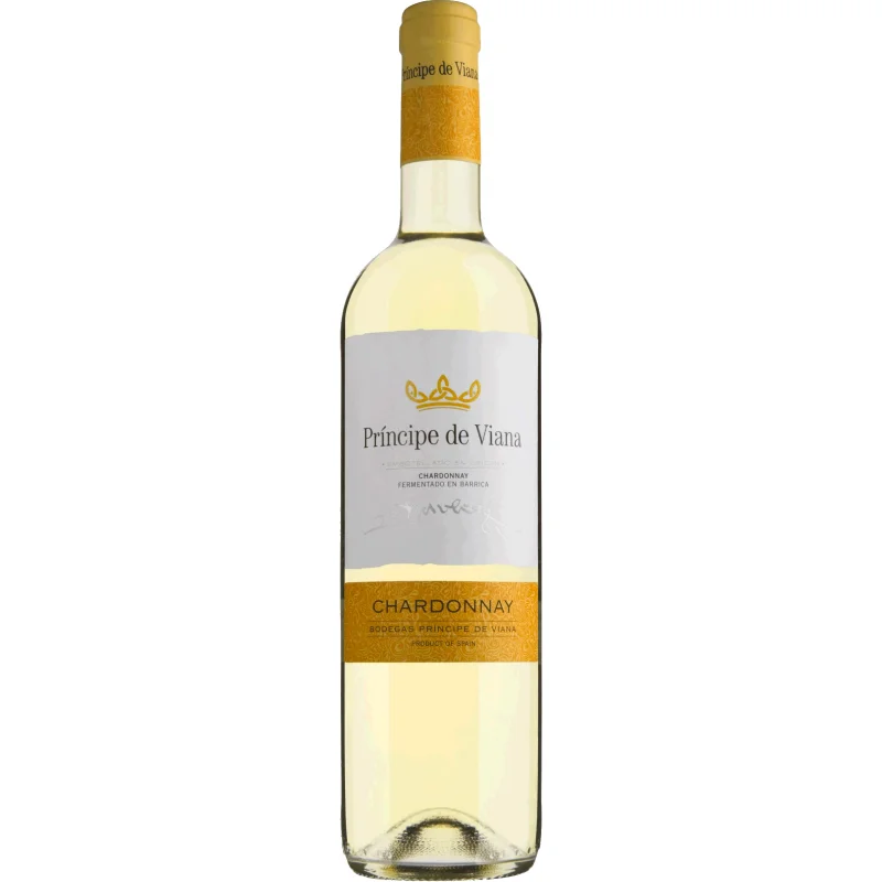 Вино Principe de Viana Chardonnay D.O. Navarra Принц де Виана Шардоне Д.О. Наварра 750 мл