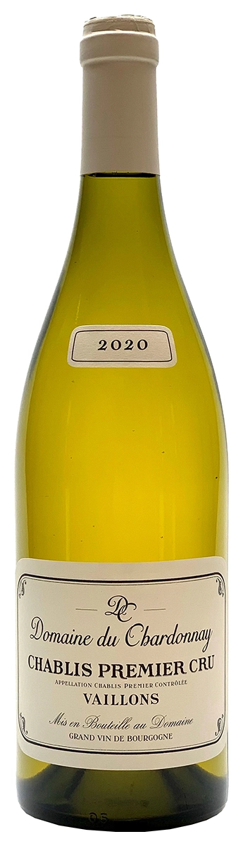 Вино  Domaine du Chardonnay, Chablis  Premier Cru Vaillons  Домен дю Шардоне, Шабли  Премьер Крю Вайон  2020  750 мл