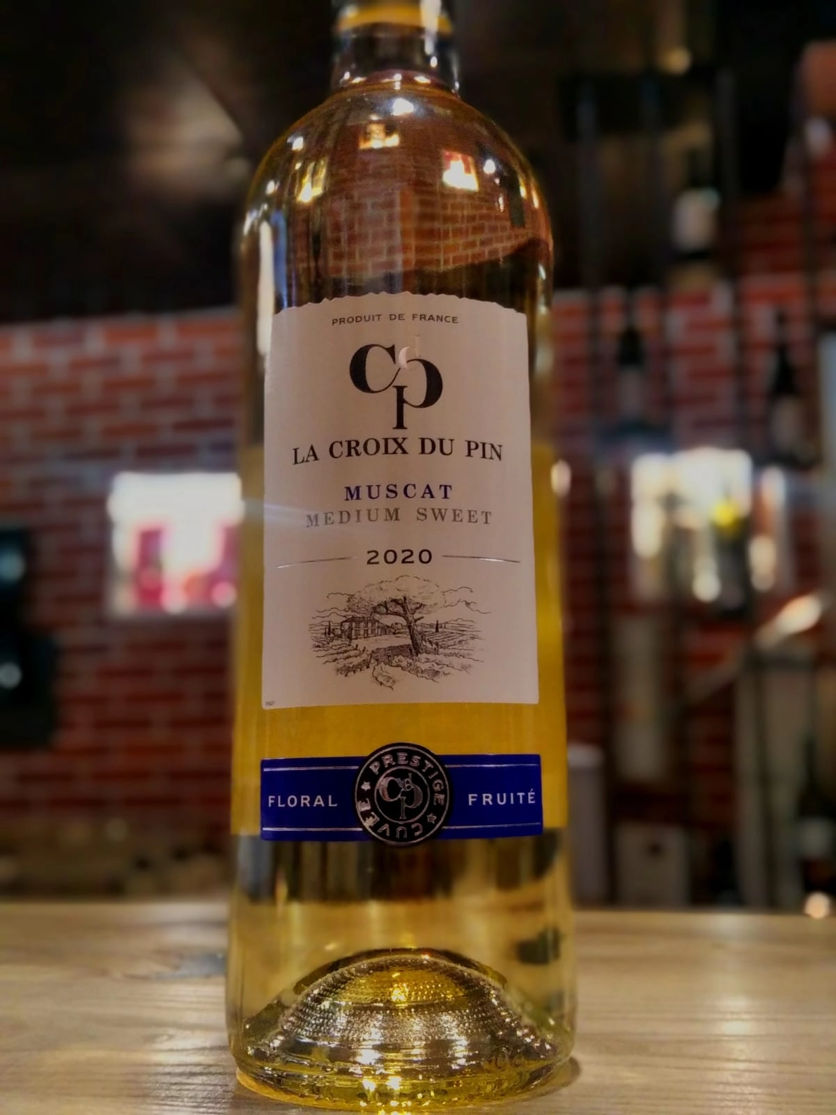 Вино FDL La Croix du Pin Muscat Pays d'Oc IGP  2020 750 мл