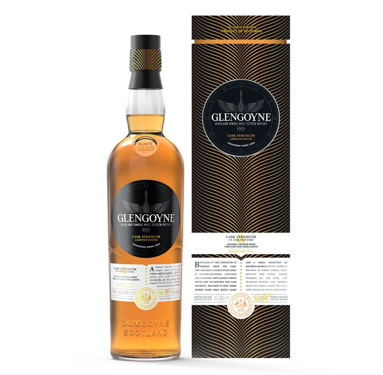 Виски Glengoyne Cask Strength  п/у  700 мл  59,6 %