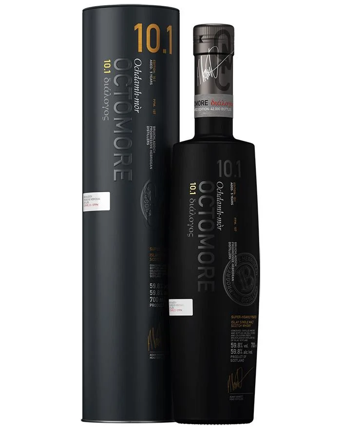 Виски Bruichladdich  Octomore 10.1  Бруклади  Октомор Эдишн  10.1  в подарочной упаковке 700 мл