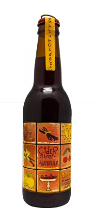 Сидр Ashram  Cherry Vanilla Cider  Ашрам  Вишня Ваниль 330  мл