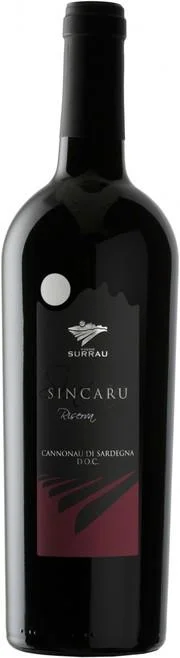 Вино Surrau Sincaru Riserva Cannonau di Sardegna DOC Cуррау Синкару Каннонау ди Сарденья  2011 750 мл