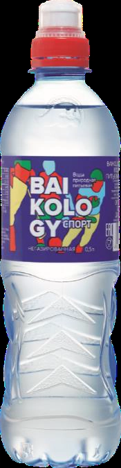 Вода  Байколоджи  питьевая негазированная пластик/спорт  500 мл