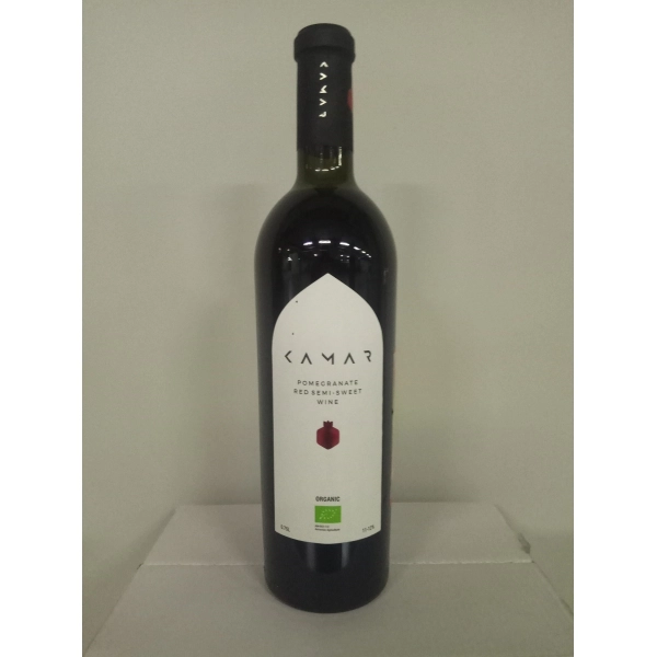 Вино Органик Камар  гранатовое красное сухое    750 мл