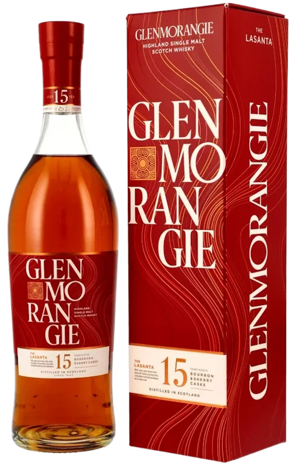 Виски Glenmorangie The Lasanta 15 Years  gift box 700 мл  43%