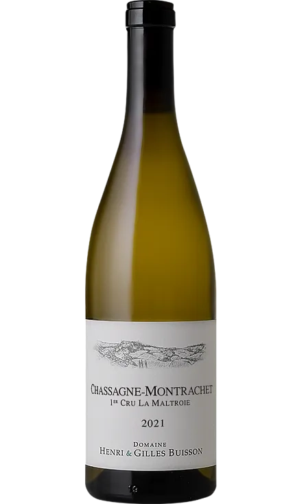 Вино Domaine Henri & Gilles Buisson Chassagne Montrachet 1er Cru La Maltroie Blanc 2021 750 мл  13%