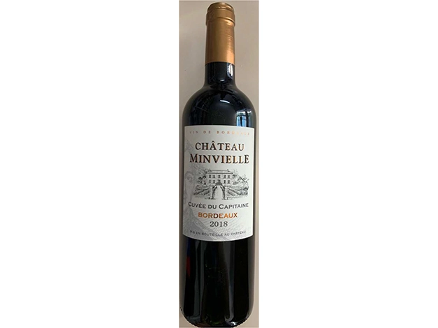 Вино Château Minvielle Cuvée du Capitaine AOC Bordeaux dry red  2022 750 мл  14%