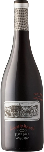 Вино  Lander-Jenkins Pinot Noir   2017 750 мл