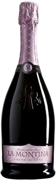 Игристое вино La Montina Franciacorta DOCG Rose Demi Sec Ла Монтина Франчакорта Розе Деми Сек 750 мл