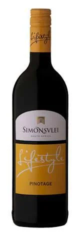 Вино Simonsvlei, "Lifestyle" Pinotage, ЛАЙФСТАЙЛ Вино "Пинотаж" крас. сух. 0,75л