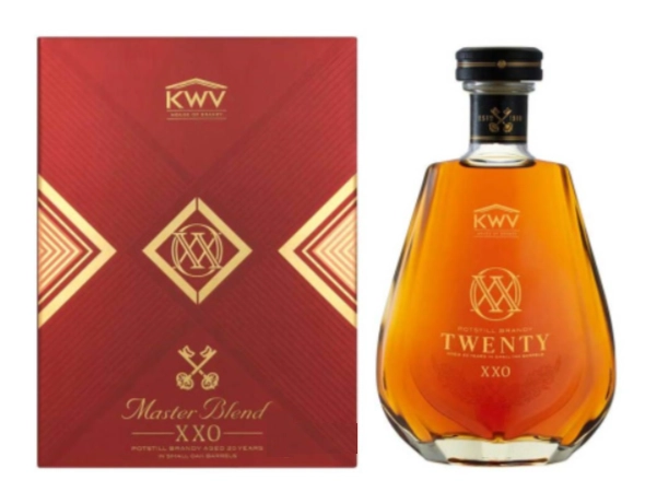 Бренди Brandy KWV 20 YO в подарочной упаковке 750 мл