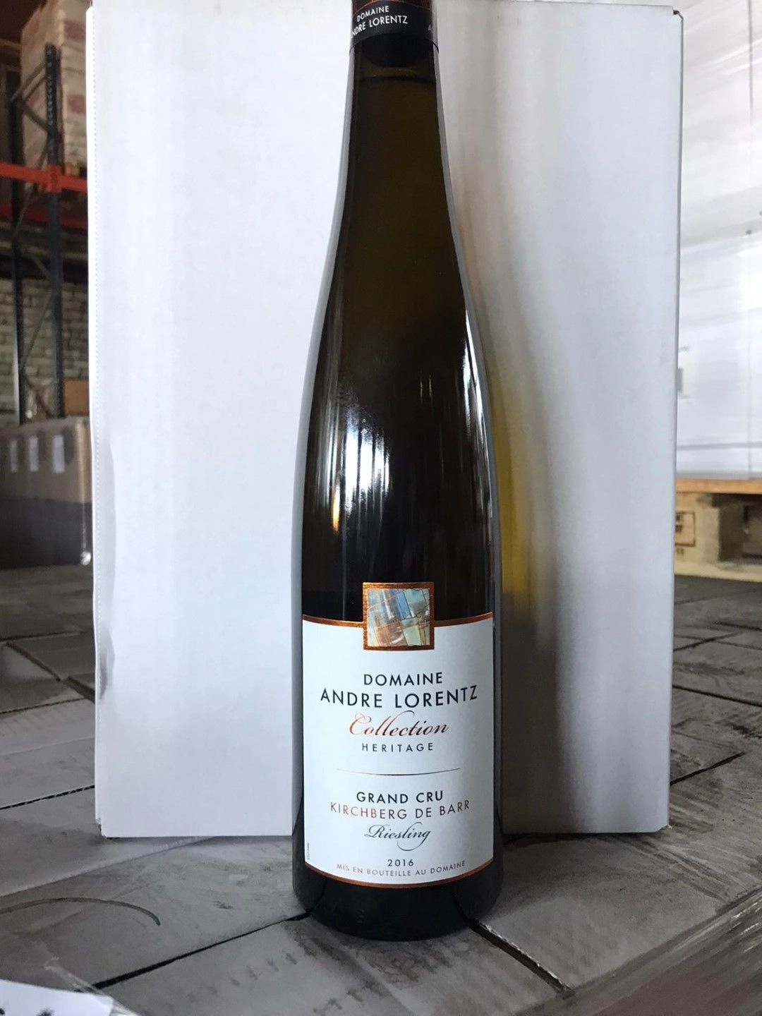 Вино Kirchberg de Barr Grand Cru Clos Zisser AOP Alsace Riesling white dry  Кирхберг де Бар Гран Крю Кло Зиссер Рислинг  750 мл