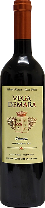 Вино La Mancha DO Vega Demara Crianza Ла Манча DO Вега Демара Крианца 2012 750 мл