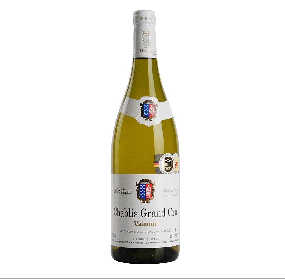 Вино Domaine Guy Robin AOC Chablis Grand Cru Valmur   2023 750 мл