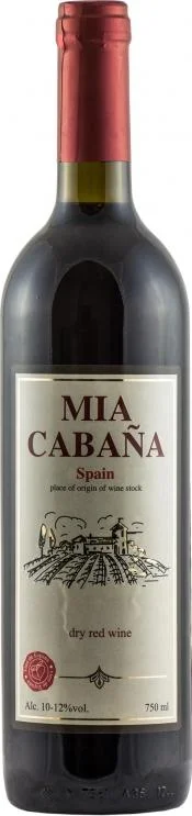 Вино  Vilash Group of Wineries Mia Cabaña semi-sweet Миа Кабанья полусладкое 750 мл