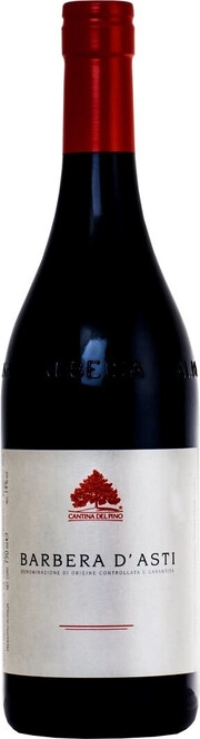Вино Cantina del Pino Barbera d'Asti DOCG  2019 750 мл   14%