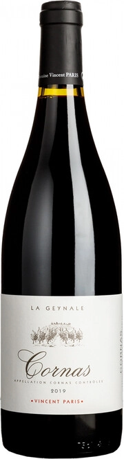 Вино Domaine Vincent Paris  Cornas  La Geynale  АОC  2019  750 мл   14%