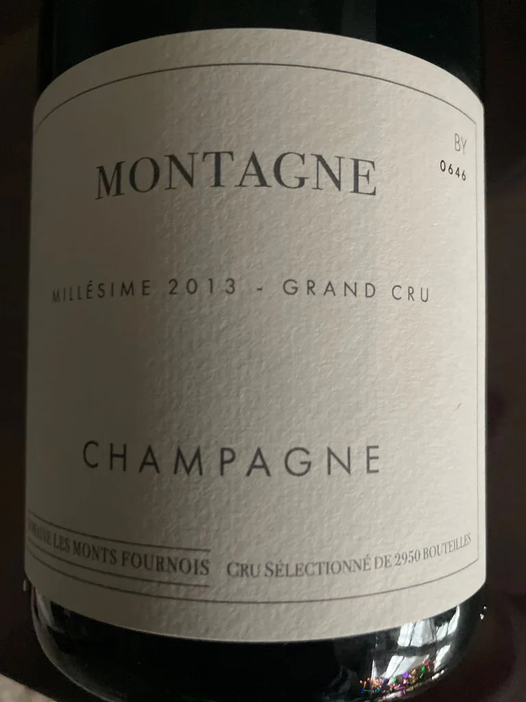 Шампанское Domaine les Monts Fournois  Montagne Bouzy Grand Cru Millésime 2013  750 мл 