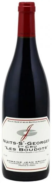 Вино Nuits-St-Georges 1er Cru AOC  Les Boudots  Домен Жан Гриво Нюи-Сен-Жорж Премье Крю  Ле Будо  2006  375 мл