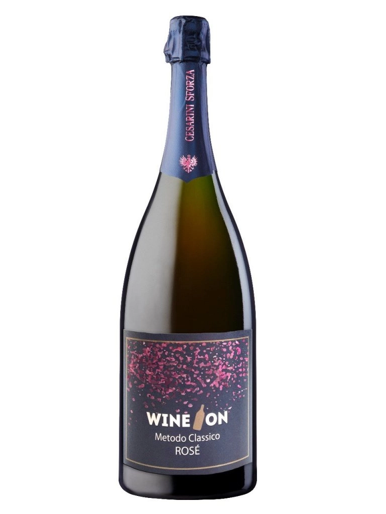 Вино игристое Cesarini Sforza Classico Brut Wine On Rose Trento DOC  1500 мл