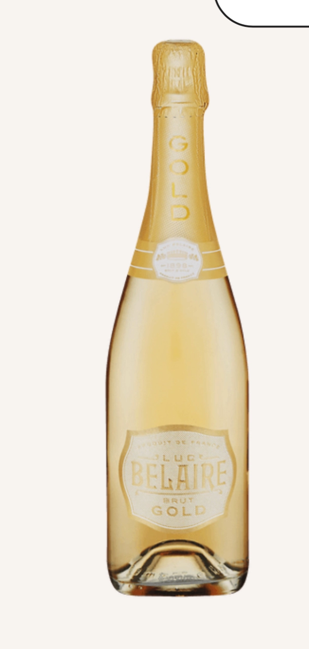 Игристое вино Sovereign Brands Luc Belaire Brut Gold 750 мл 12,5%
