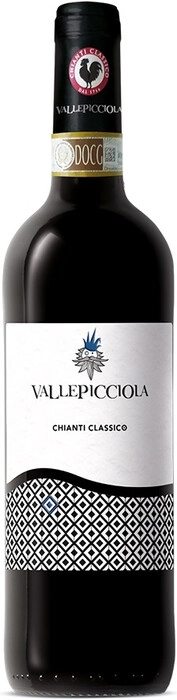 Вино Vallepicciola Chianti Classico  Валлепиччола  Кьянти Классико 2021 750 мл
