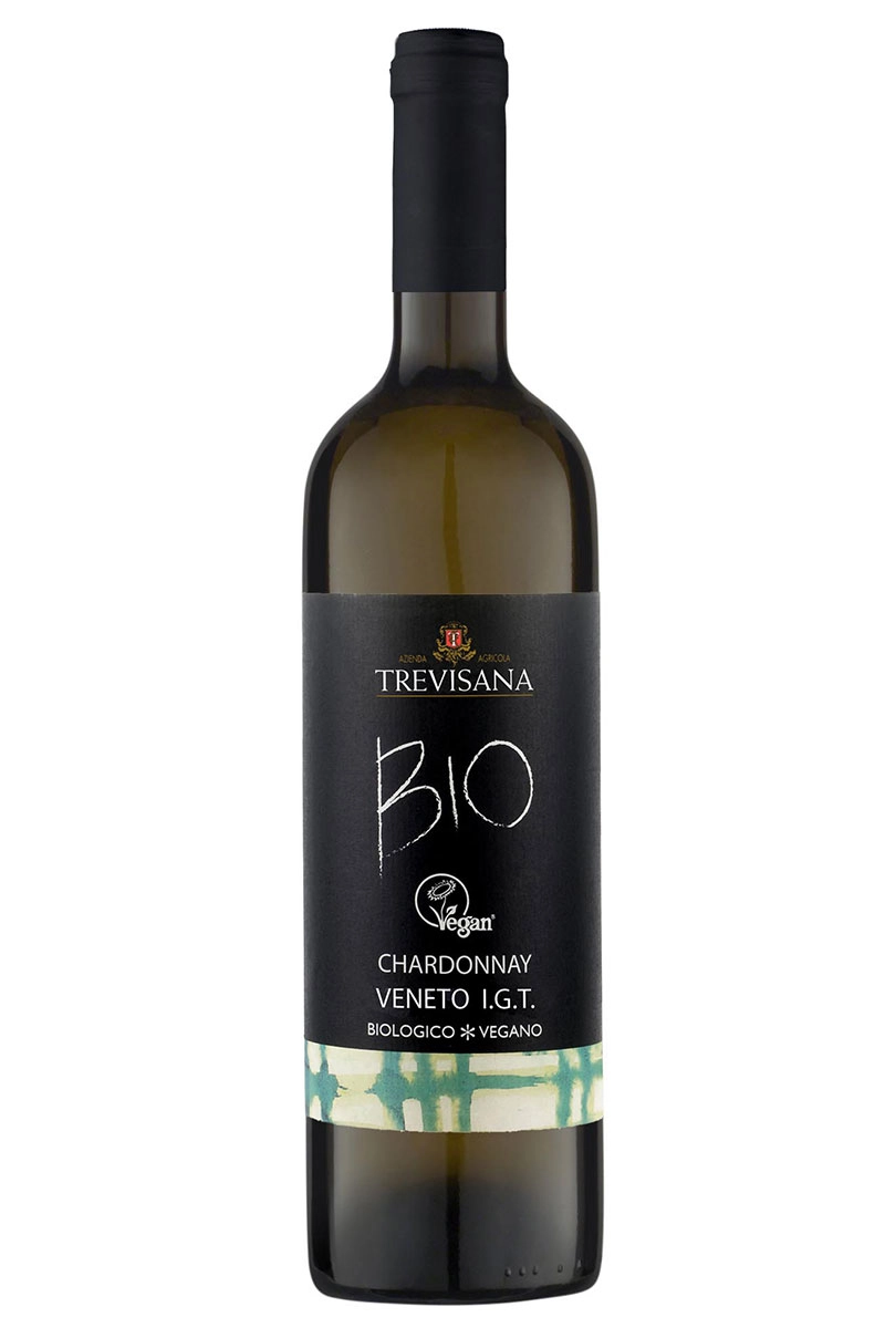 Вино   Trevisana Chardonnay   Bio Vegan   Тревисана  Шардоне  Био Веган 2023 750 мл