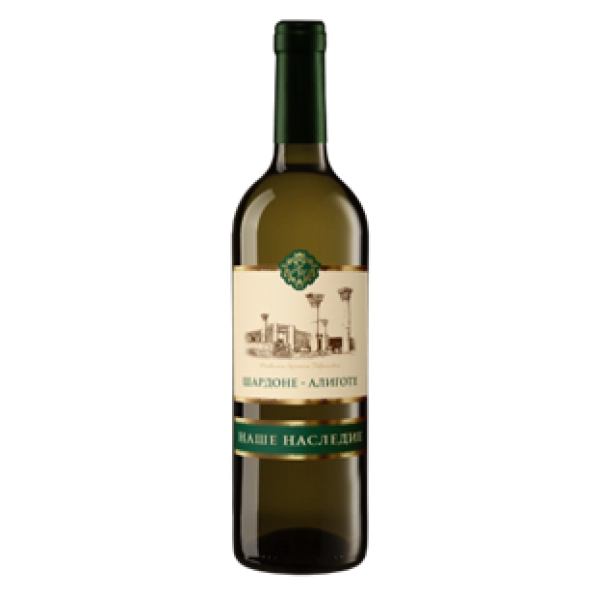 Вино Наше Наследие  Шардоне-Алиготе 750 мл