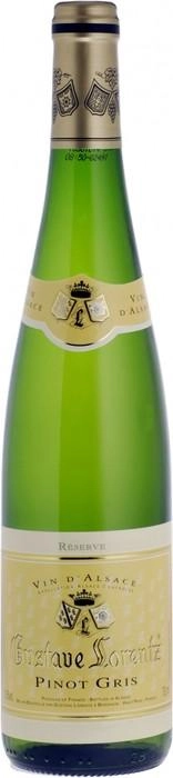 Вино Gustave Lorentz, Pinot Gris Reserve, Alsace AOC, Густав Лоренц, Пино Гри Резерв, 2017 750 мл