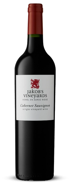 Вино  Jakob’s Vineyards Cabernet Sauvignon  Hemel en Aarde Ridge   2018   750 мл 14,5 %