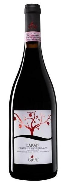 Вино Cantine Torri Montepulciano d'Abruzzo Bakán Colline Terramane BIO  2015 750 мл