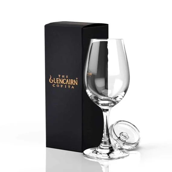 Бокал для виски Glencairn Copita 170мл  + крышка в п/у Premium