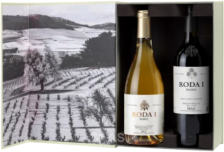 Набор вин Roda I Reserva Roda I Blanco gift box  750 мл