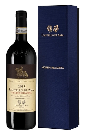 Вино Castello di Ama Chianti Classico DOCG Vigneto Bellavista gift in box   750 мл 13%