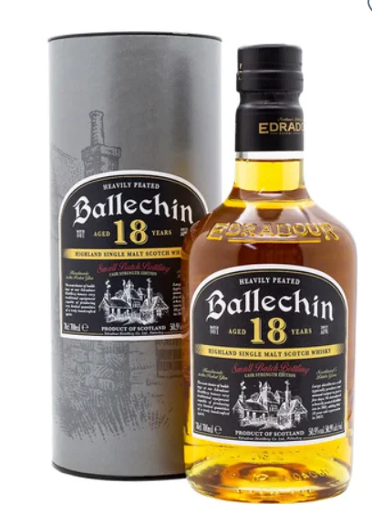 Виски Ballechin 18 Years Old in tube  700 мл