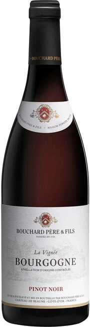 Вино Bourgogne Pinot Noir AOC  La Vignee  2020 750 мл